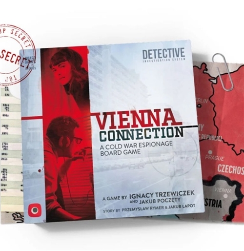 Vienna Connection - A Cold War Espionage Board Game - Brætspil